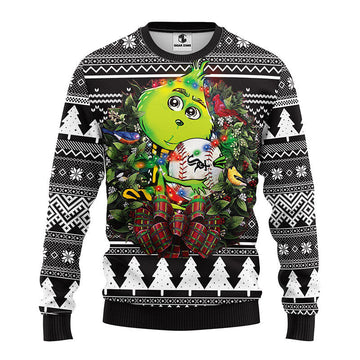 Chicago White Sox Grinch Hug Ugly Christmas Sweater, Grinch Xmas Sweater Moonbestprint