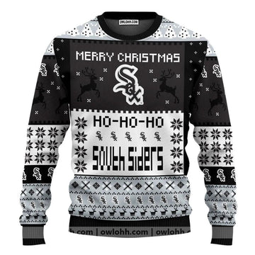 Chicago White Sox Merry Christmas Ugly Christmas Sweater, MLB Christmas Sweater Moonbestprint