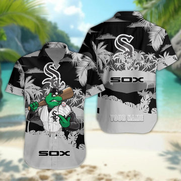Chicago White Sox Personalized Hawaiian Shirt – Custom Name, MLB Hawaiian Shirt Moonbestprint