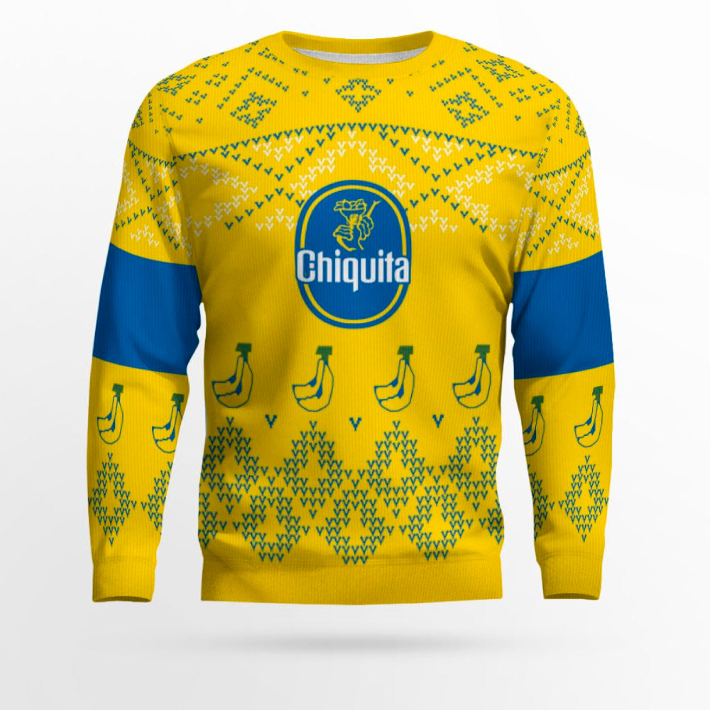 Chiquita Ugly Christmas Sweater 2025 – Moonbestprint