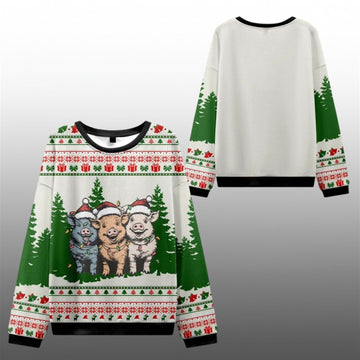 Christmas Pigs Ugly Sweater 2026 Christmas - Moonbestprint