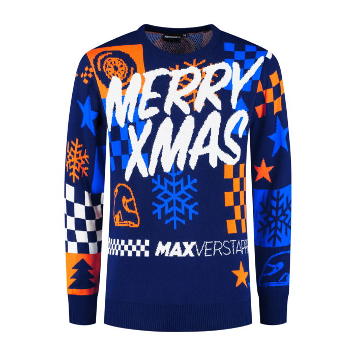 Christmas Sweater 2025 - Max Verstappen – Moonbestprint