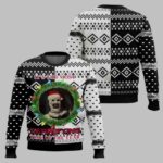 Christmas Terrifier Santa Hat Ugly Christmas Sweater – Moonbestprint
