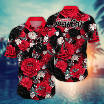 Cincinnati Bearcats NCAA Hawaiian Shirt 4, NCAA Hawaiian Shirt Moonbestprint