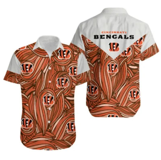 Cincinnati Bengals Nfl Gift For Fan Hawaii Shirt Summer Collection, NFL Hawaiian Shirt Moonbestprint