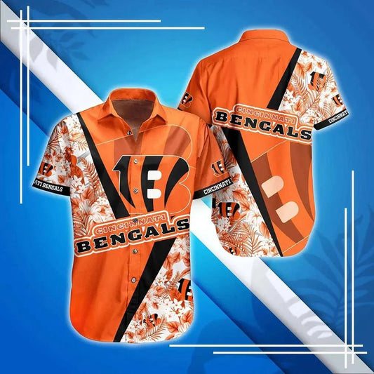 Cincinnati Bengals Nfl Hawaiian Sas Style Hot Trending Summer For Awesome Fans, NFL Hawaiian Shirt Moonbestprint
