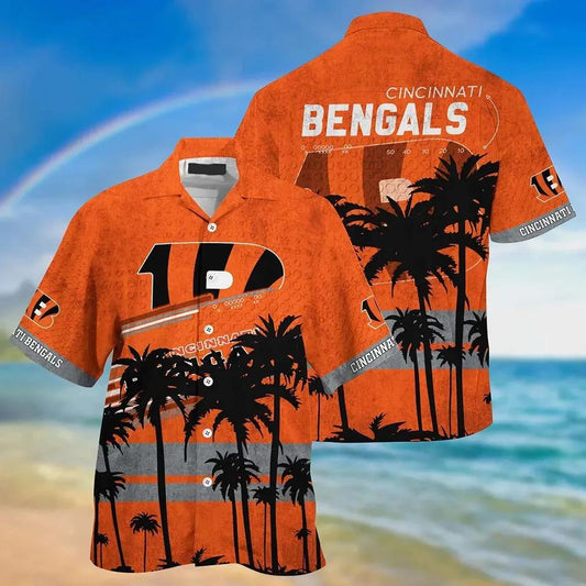 Cincinnati Bengals Nfl Hawaiian Sas This Summer Beach Shirt Gift For Best Fans, NFL Hawaiian Shirt Moonbestprint