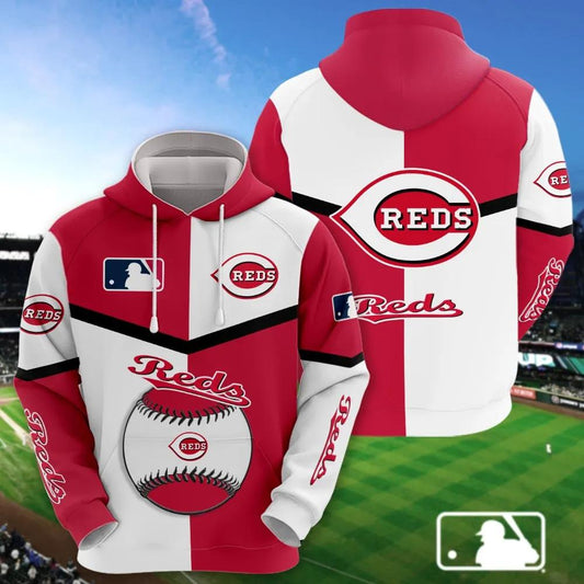 Cincinnati Reds 3D Apparel, MLB Hoodie Moonbestprint