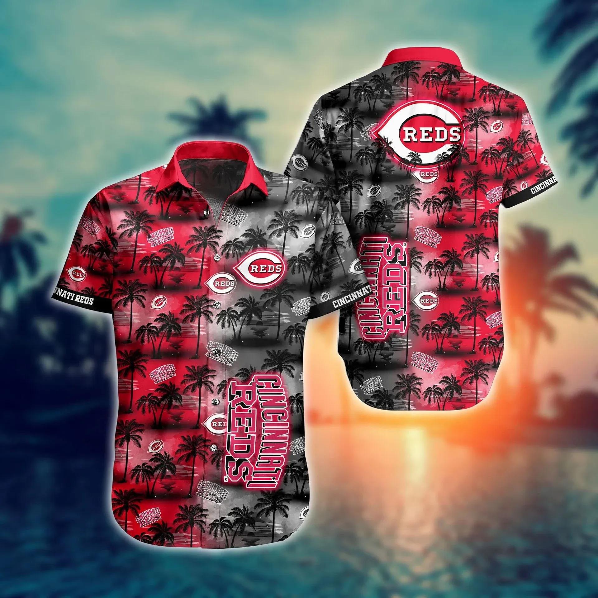 Cincinnati Reds -Hawaii Style Shirt, MLB Hawaiian Shirt Moonbestprint
