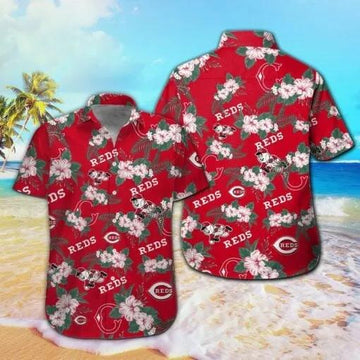 Cincinnati Reds Hawaiian Shirt 2, MLB Hawaiian Shirt Moonbestprint