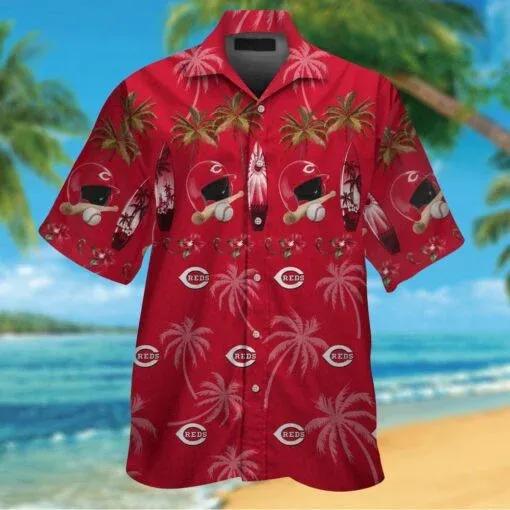 Cincinnati Reds Hawaiian Shirt 3, MLB Hawaiian Shirt Moonbestprint