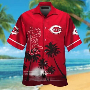 Cincinnati Reds Hawaiian Shirt 8, MLB Hawaiian Shirt Moonbestprint