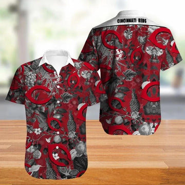 Cincinnati Reds Hawaiian Shirt 9, MLB Hawaiian Shirt Moonbestprint