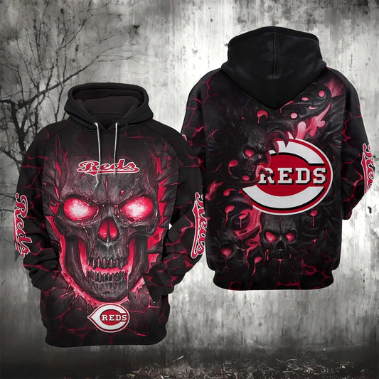 Cincinnati Reds Legends 3D All Over Print Hoodie, MLB Hoodie Moonbestprint