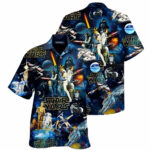 Classic Star Wars Galaxy Collage Hawaiian Shirt – Moonbestprint