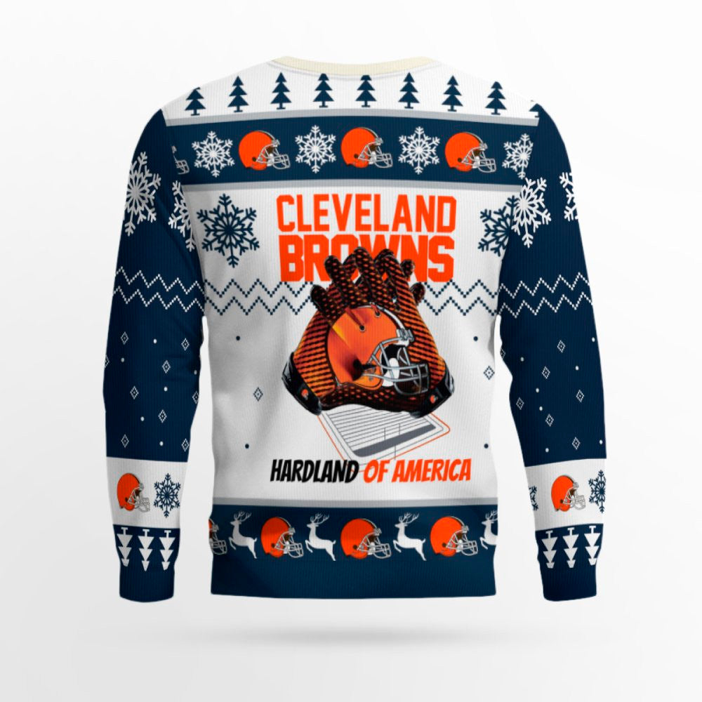 Cleveland Browns Ugly Christmas Sweater 2025 – Moonbestprint