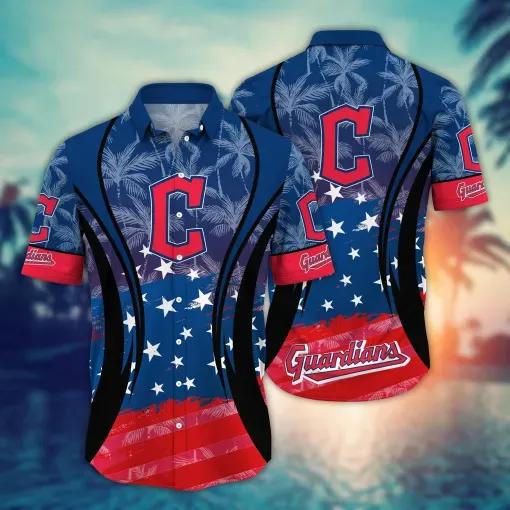 Cleveland Guardians MLB Hawaiian Shirt For Fans, Summer Shirts, MLB Hawaiian Shirt Moonbestprint