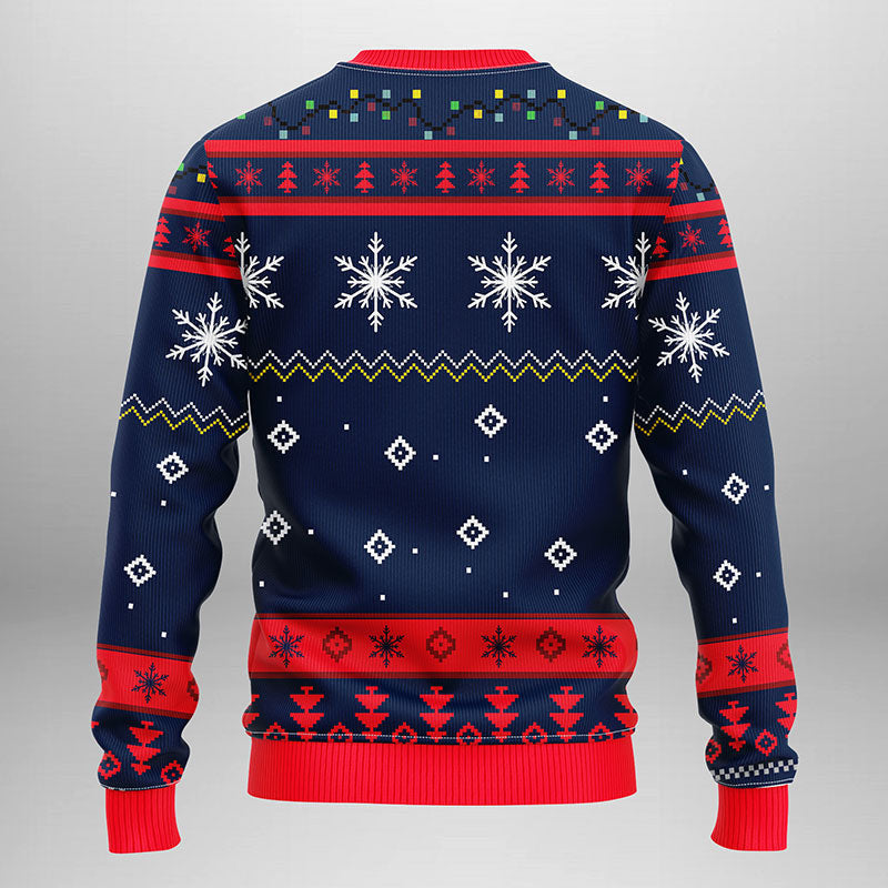 Cleveland Indians Funny Grinch Ugly Christmas Sweater, Grinch Xmas Sweater Moonbestprint