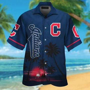 Cleveland Indians Hawaiian Shirt 5, MLB Hawaiian Shirt Moonbestprint
