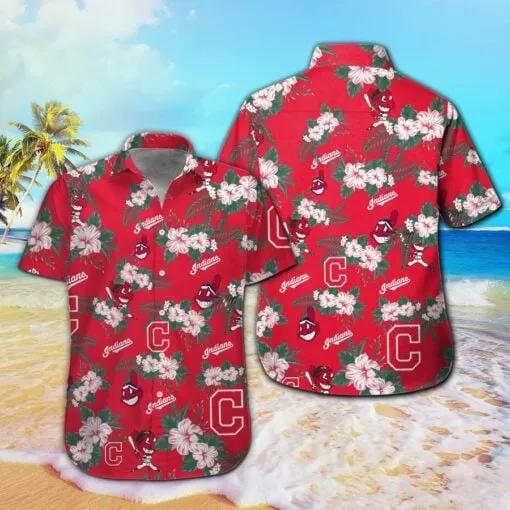 Cleveland Indians Hawaiian Shirt 8, MLB Hawaiian Shirt Moonbestprint