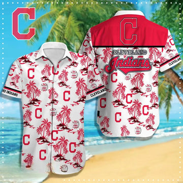 Cleveland Indians MLB Hawaiian Shirt 2, MLB Hawaiian Shirt Moonbestprint
