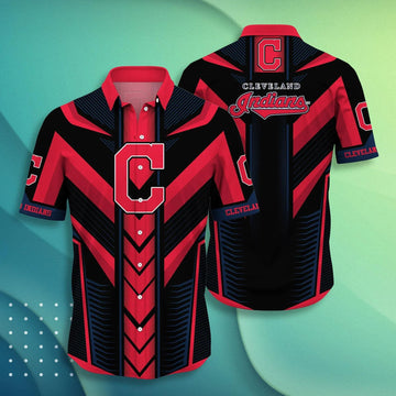 Cleveland Indians MLB Hawaiian Shirt, MLB Hawaiian Shirt Moonbestprint