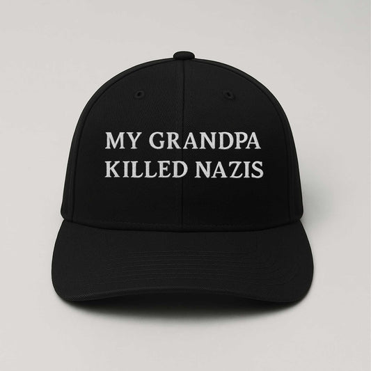 Cliff Cash My Grandpa Killed Nazis Hat -Moonbestprint
