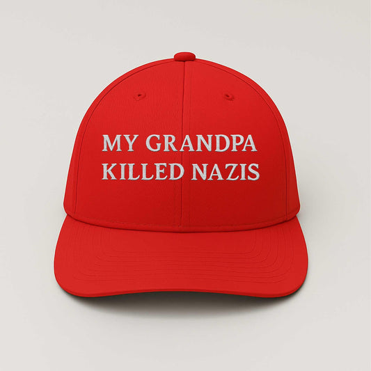 Cliff Cash My Grandpa Killed Nazis Hat -Moonbestprint