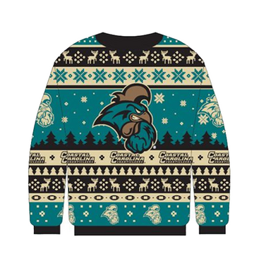 Coastal Carolina Chanticleers Ugly Christmas Sweater 2025 – Moonbestprint