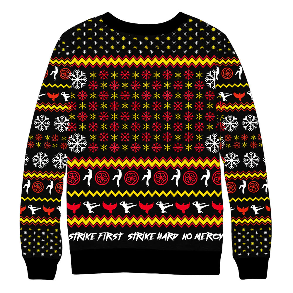 Cobra Kai Never Dies Ugly Christmas Sweater – Moonbestprint