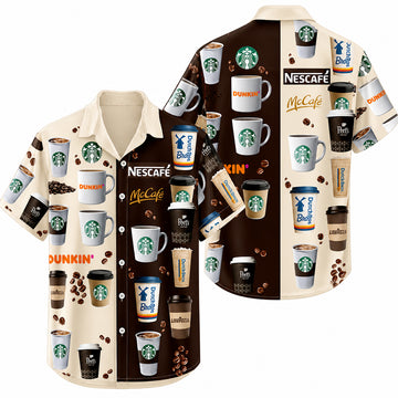 Coffee Lover Summer 2026 Hawaiian Shirt – Moonbestprint