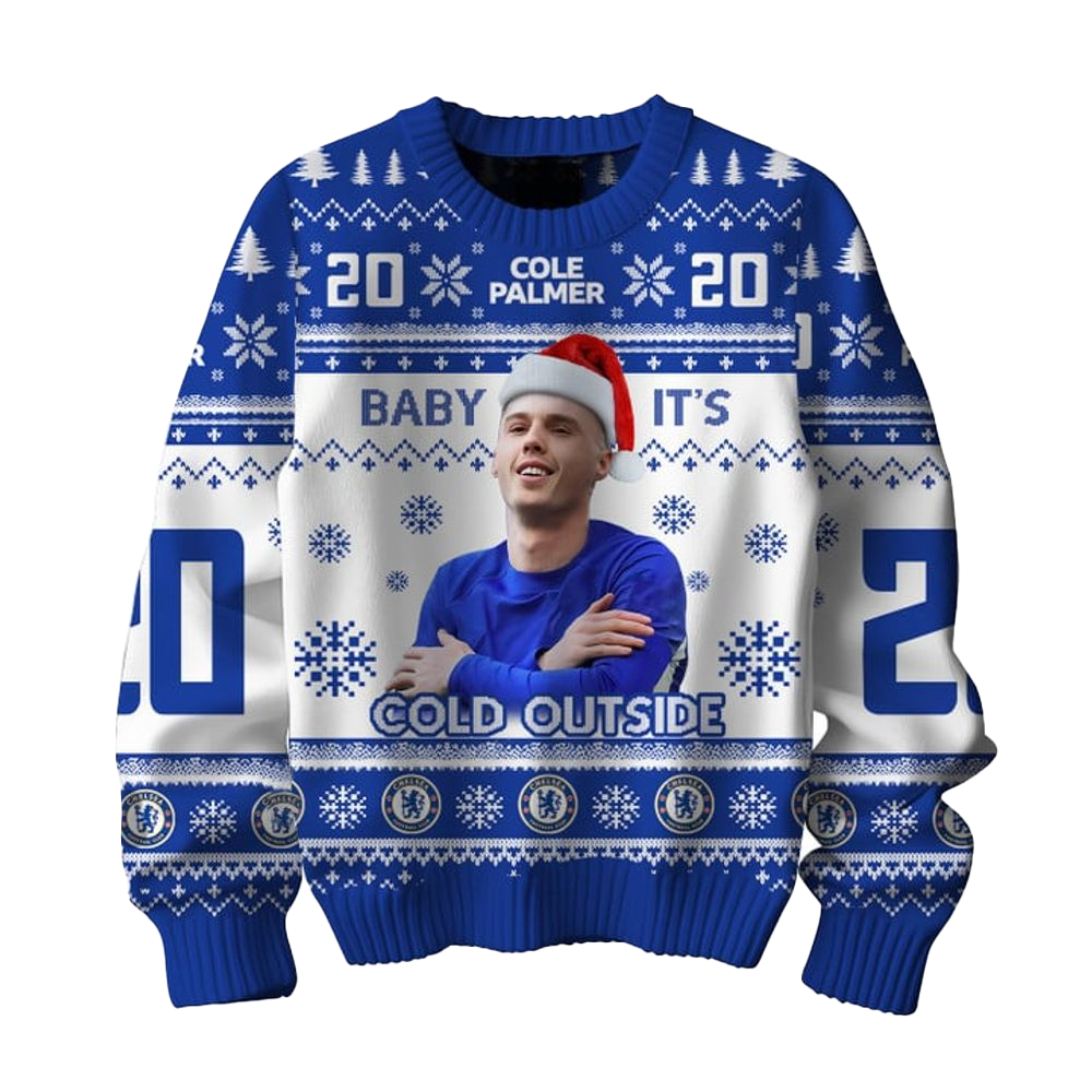 Cole Palmer X Cold Outside Ugly Christmas Sweater 2025 – Moonbestprint