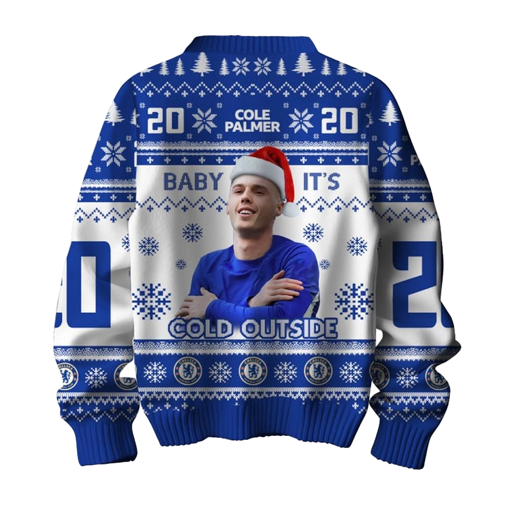 Cole Palmer X Cold Outside Ugly Christmas Sweater 2025 – Moonbestprint