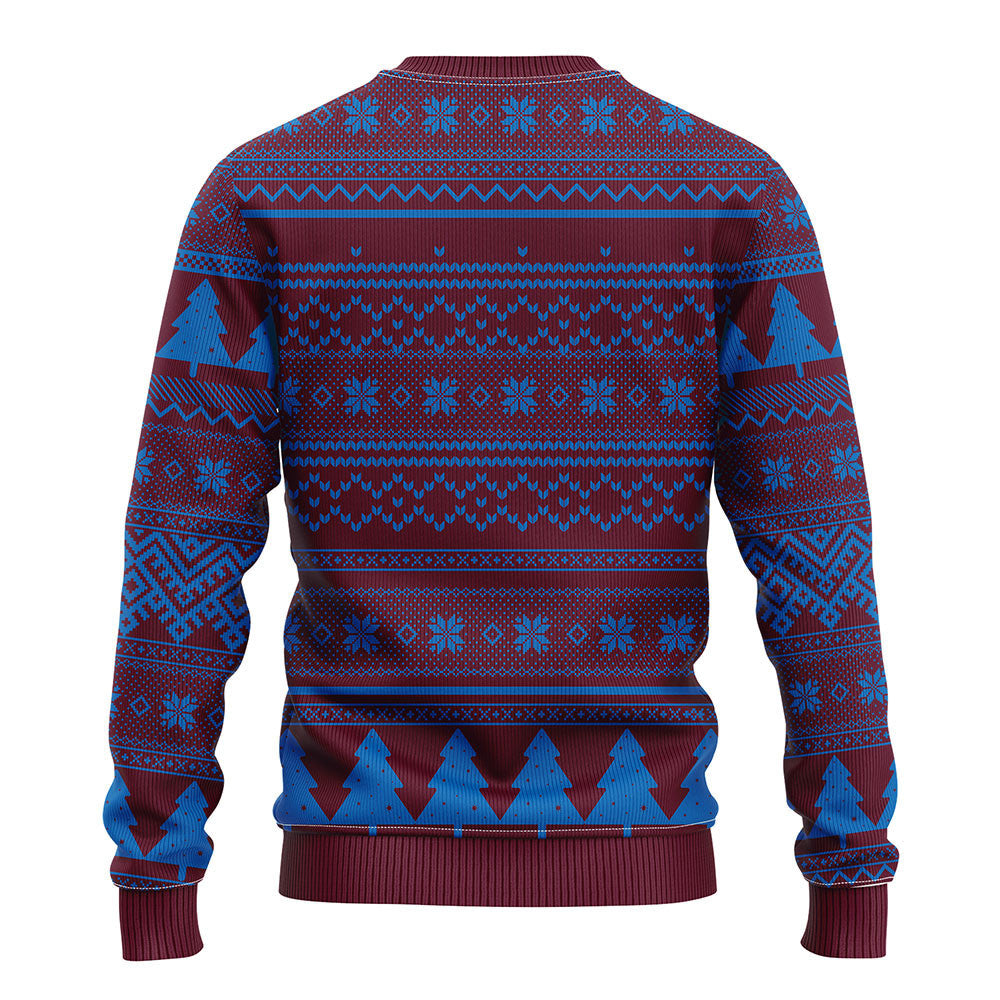 Colorado Avalanche Grinch Hug Ugly Christmas Sweater, Grinch Xmas Sweater Moonbestprint