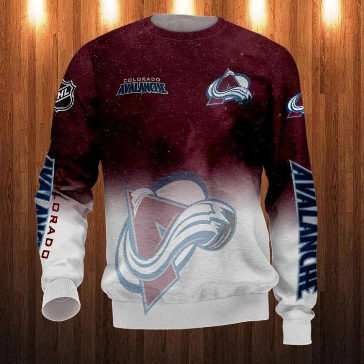 Colorado Avalanche Ugly Christmas Sweater, NHL Christmas Sweater Moonbestprint