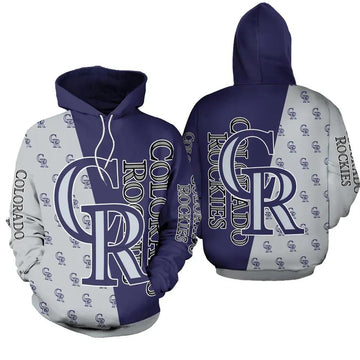 Colorado Baseball Team Rockiess 3D Hoodie, MLB Hoodie Moonbestprint