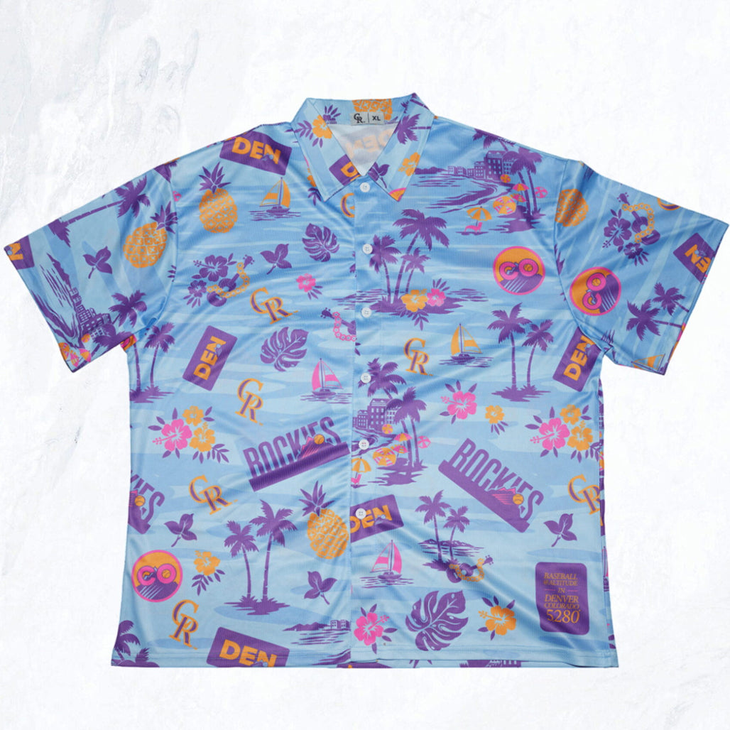 Colorado Rockies Father’s Day 2026 Hawaiian Shirt – Moonbestprint