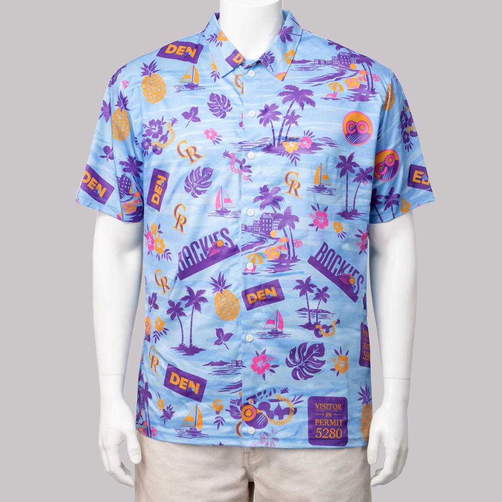 Colorado Rockies Father’s Day 2026 Hawaiian Shirt – Moonbestprint