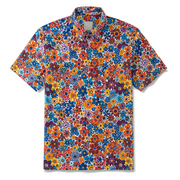 Colorful Flower Hawaiian Shirt – Moonbestprint