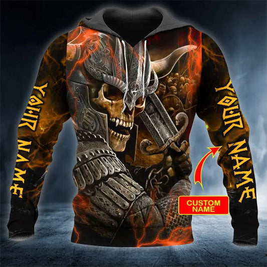 Combatant Viking Custom 3D Hoodie Moonbestprint