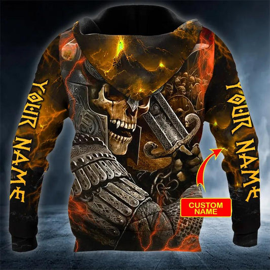 Combatant Viking Custom 3D Hoodie Moonbestprint