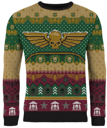 Command the Holidays Astra Militarum Ugly Christmas Sweater – Moonbestprint