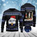 Corona Extra Bottle Santa Ugly Sweater – Moonbestprint