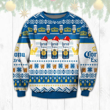 Corona Extra Santa Clause Christmas Ugly Sweater – Moonbestprint