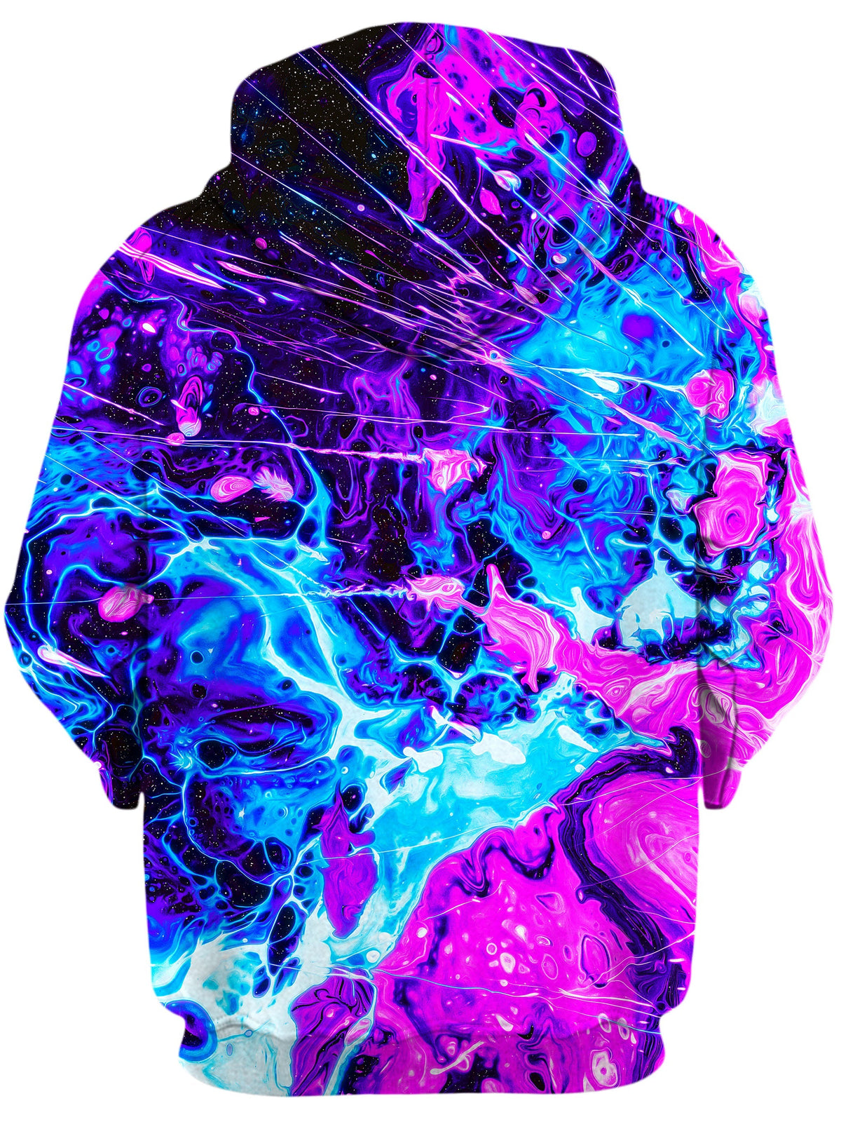 Cosmic Burst Unisex Zip-Up Hoodie -Moonbestprint