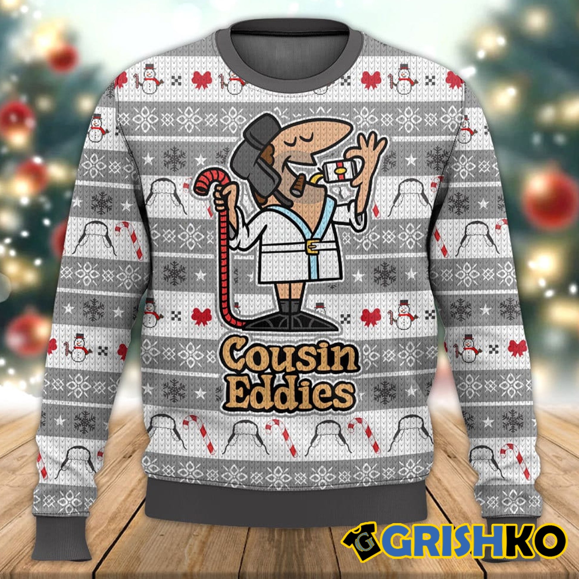 Cousin Eddie's National Lampoon's Ugly Christmas - Moonbestprint