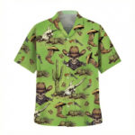 Cowboy Skull Cactus Hawaiian Shirt – Moonbestprint