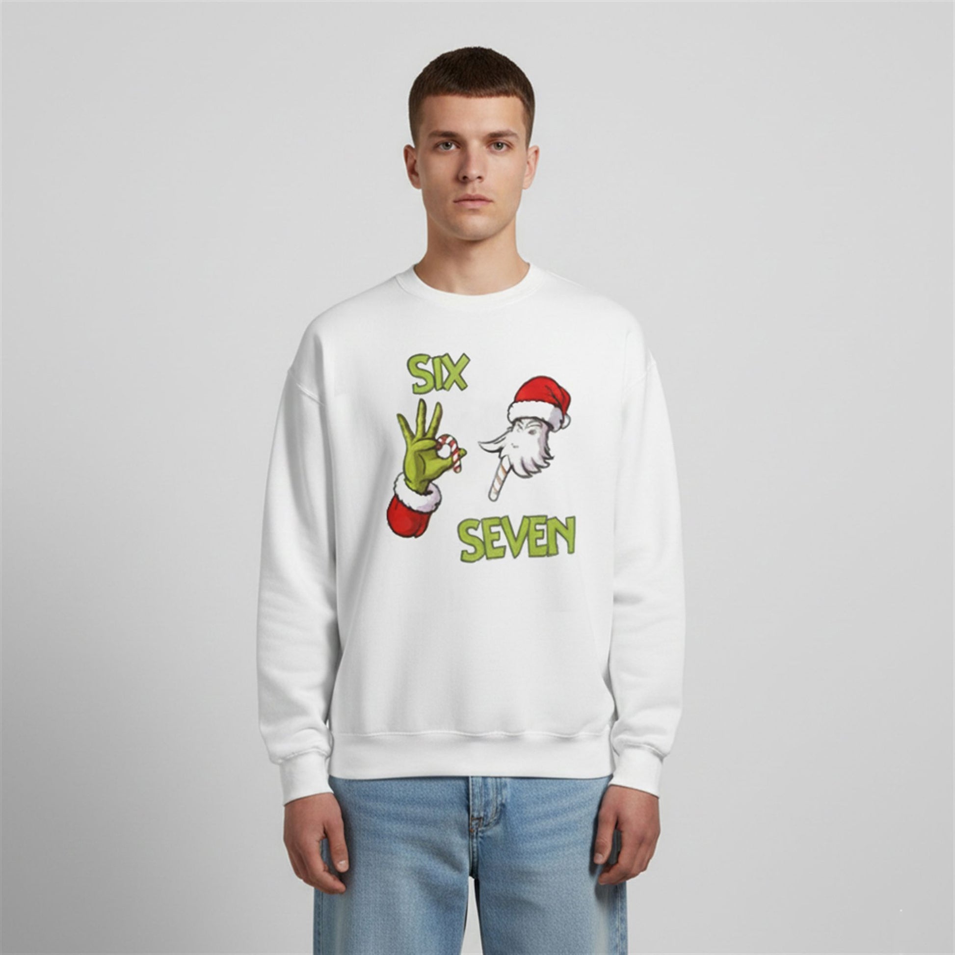 Cowboys Brock Hoffman Christmas Grnch Six Seven Ugly Sweater - Moonbestprint
