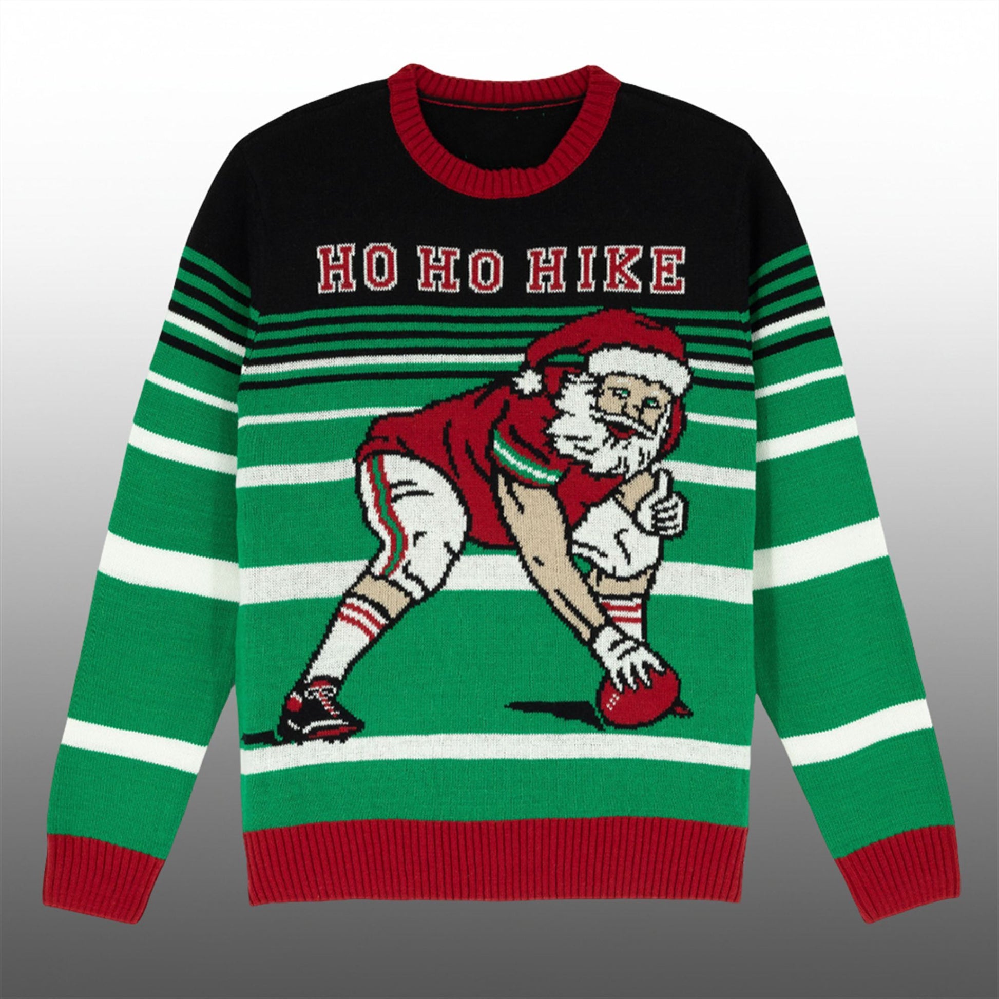 Cowboys Logan Wilson Ho Ho Hike Christmas Ugly Sweater - Moonbestprint