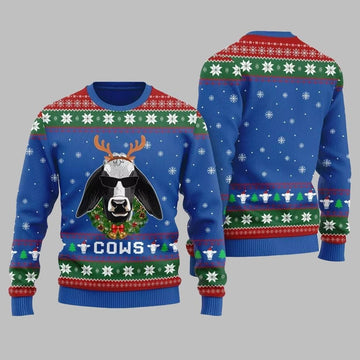 Cows Ugly Sweater 2026 Christmas - Moonbestprint